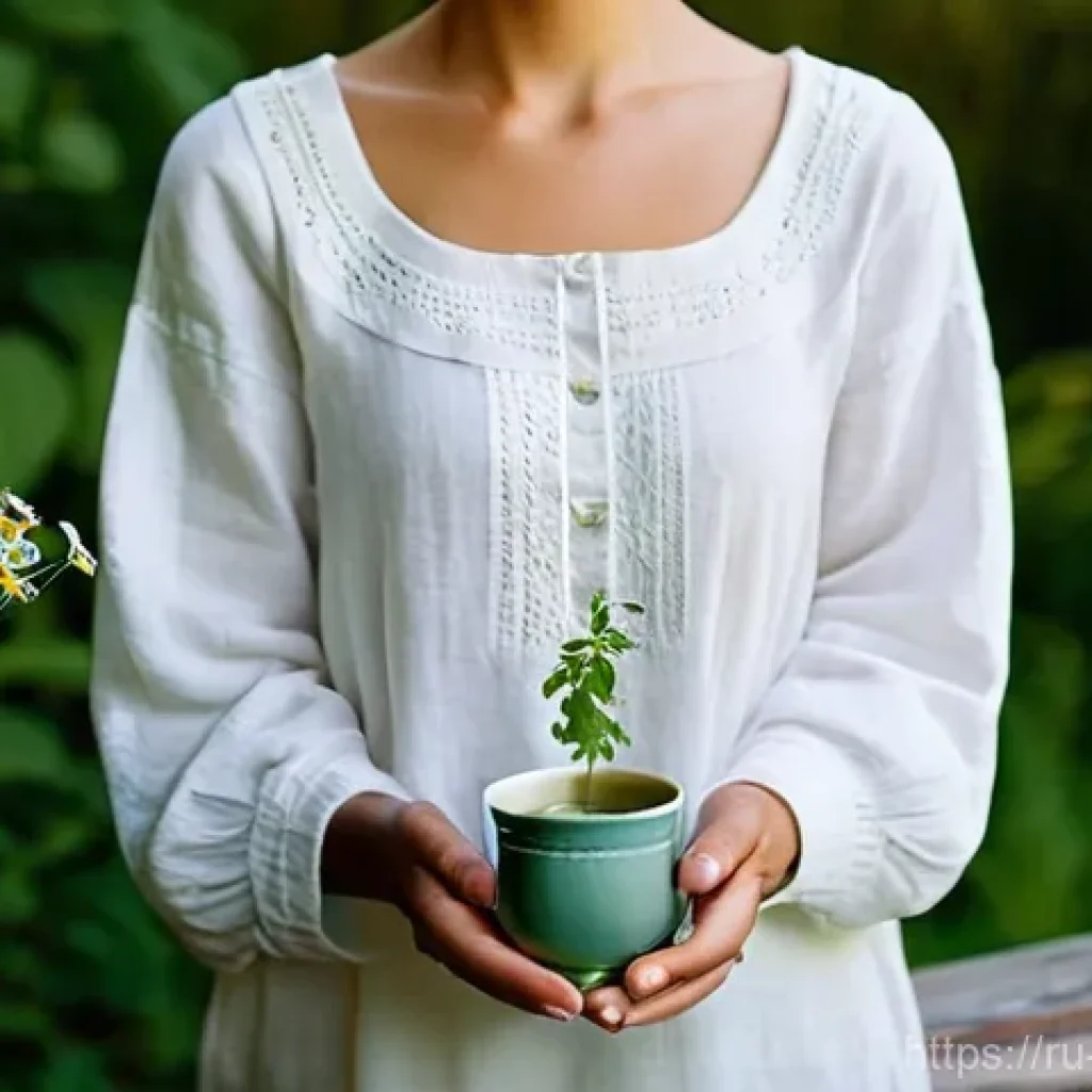 한의학과 자연 치료법 - **Prompt 1: Herbal Serenity and Healing**
    A cozy indoor setting bathed in warm, soft natural lig...